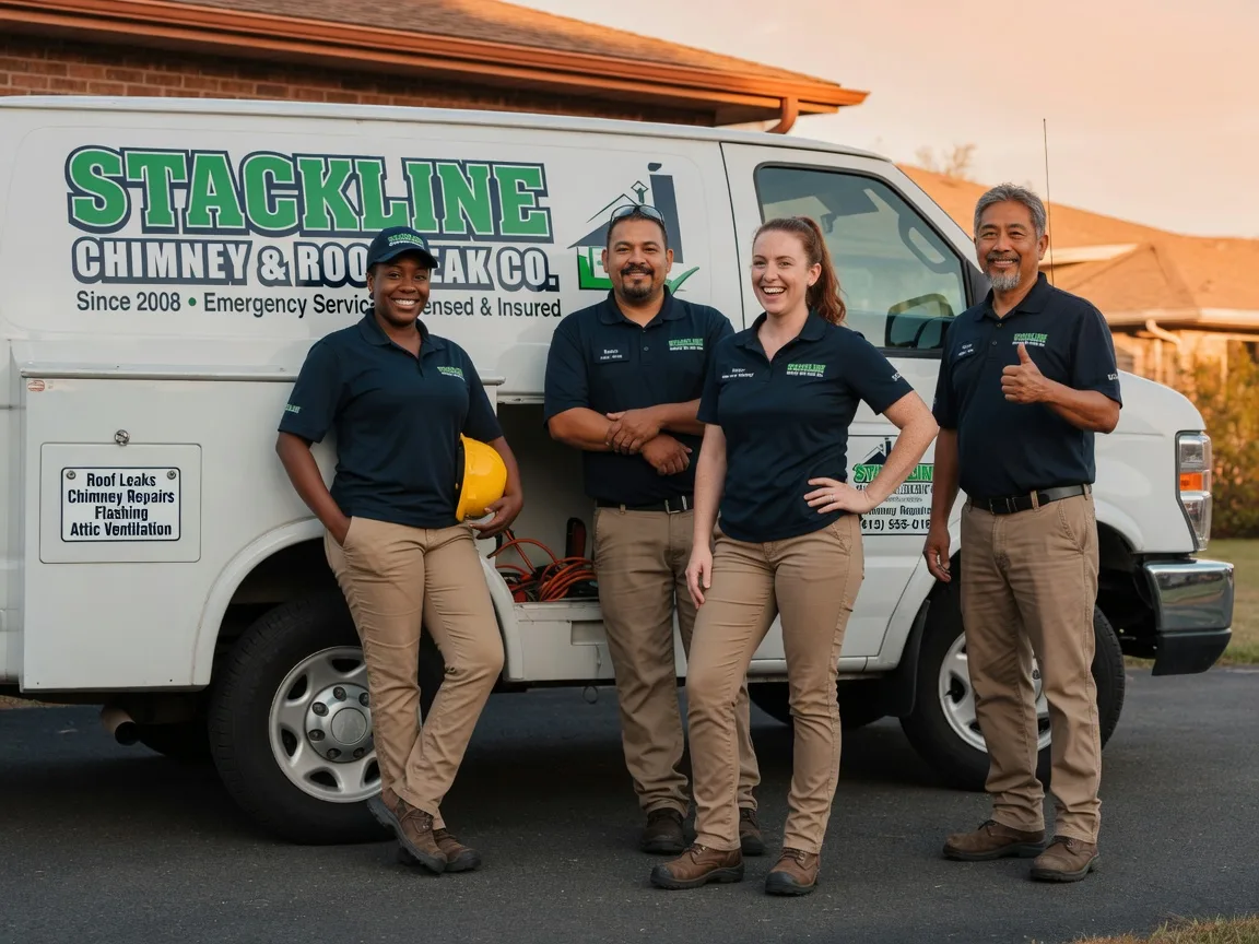 Chimney flashing repair company in Greenville, ME